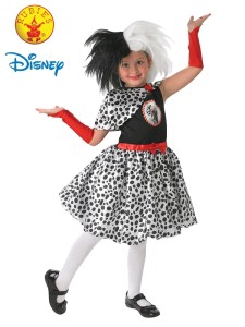 CRUELLA DE VIL DELUXE COSTUME CHILD