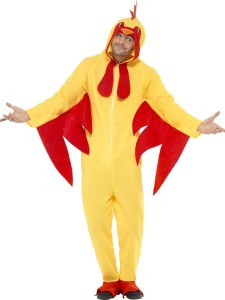 Chicken Costume with Hooded All in One