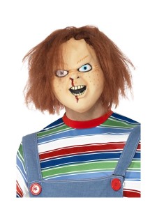 Chucky Latex Mask Brown Full Overhead