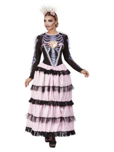 Deluxe DOTD Senorita Costume Pink