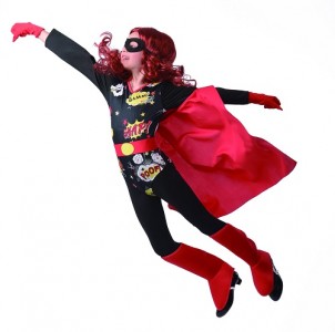 HERO GIRL COSTUME MEDIM