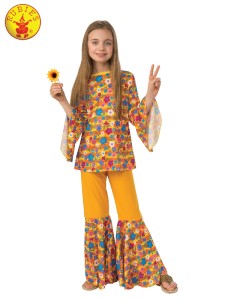 HIPPIE GIRL COSTUME CHILD