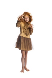LION GIRL COSTUME MEDIUM
