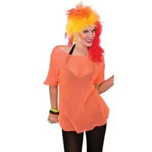 MESH TOP NEON ORANGE