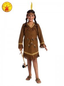 NATIVE AMERICAN GIRL COSTUME CHILD