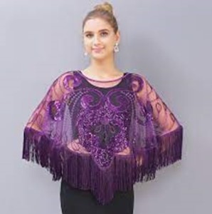 PURPLE SHAWL