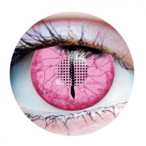 SLAYER PINK CONTACT LENSES 15MM