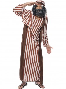 Shepherd Costume Brown and White