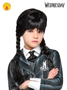WEDNESDAY WIG NETFLLIX SERIES CHILD