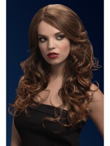 fever nicole wig light brown