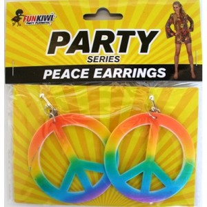 peace earrings